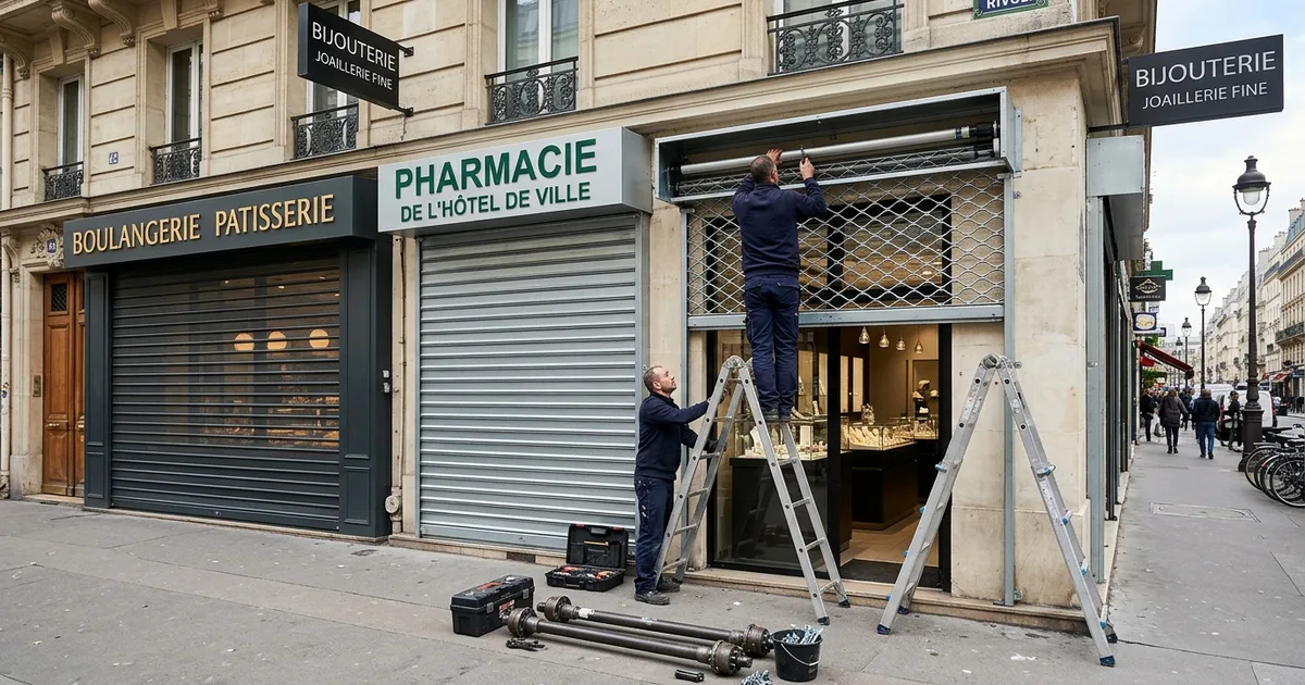 Coût Installation Rideau Métallique Commerce Paris 4 : Décryptage 2026 Coût Installation Rideau Métallique Commerce Paris 4 : Décryptage 2026